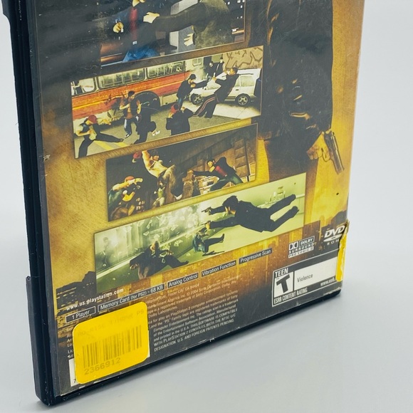 SONY PS2 RISE TO HONOR JET LI Video Game PLAY STATION 2 TEEN - Picture 7 of 8